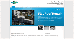 Desktop Screenshot of finalflatroof.com